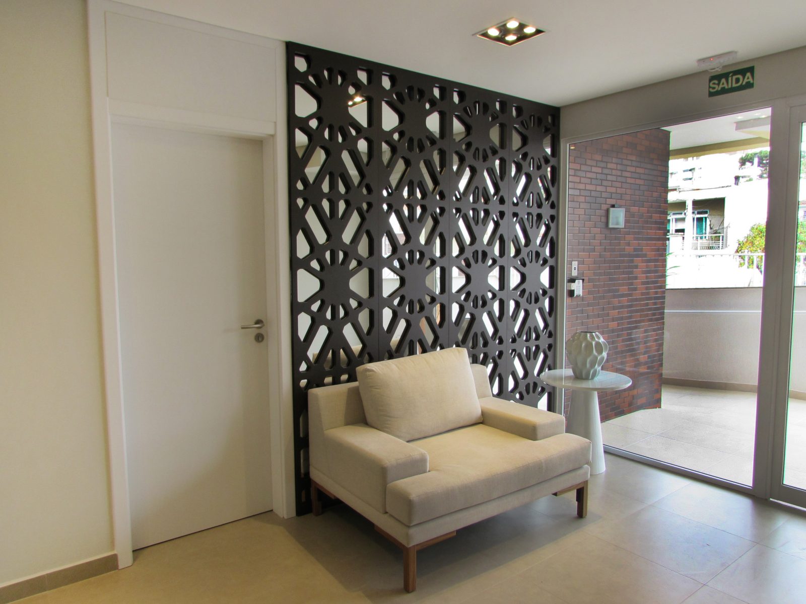 Hall com muita beleza e originalidade